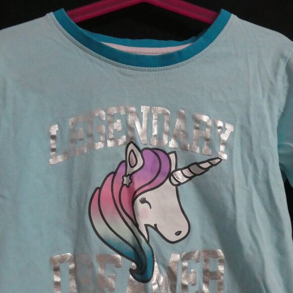 GEORGE | large (10-12) | Unicorn Legendary Dreamer Long Sleeve Pajama Shirt - Picture 5 of 15